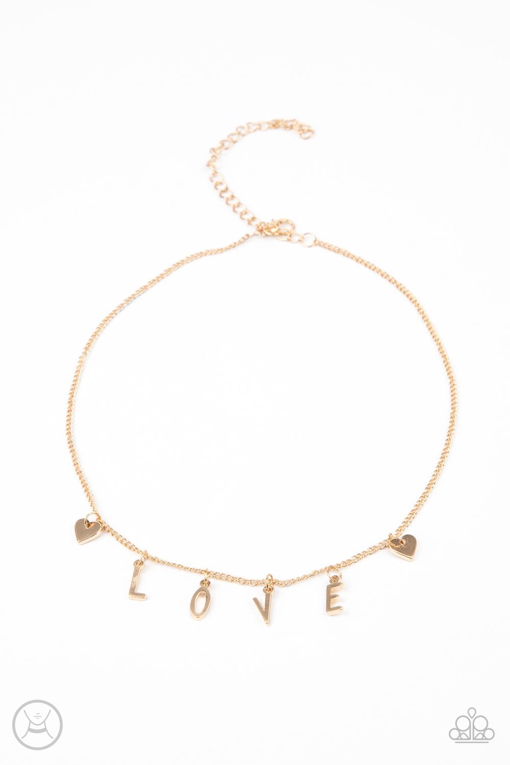 Love Conquers All- Gold (choker)