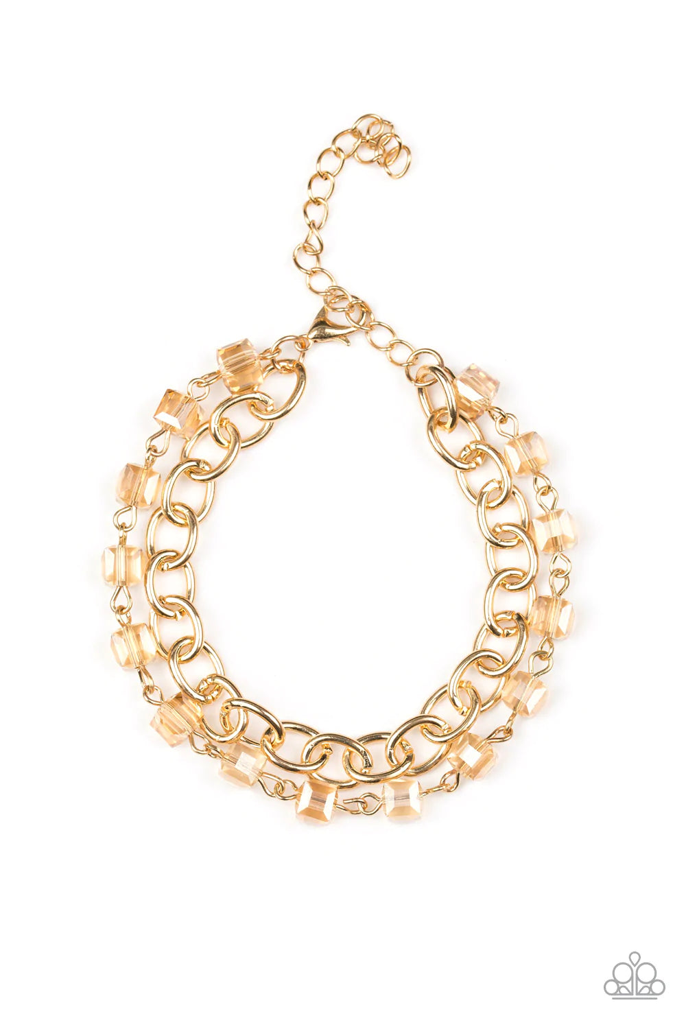 SET: Block Party Princess (necklace) & Life Of The Block Party (Bracelet) - Gold