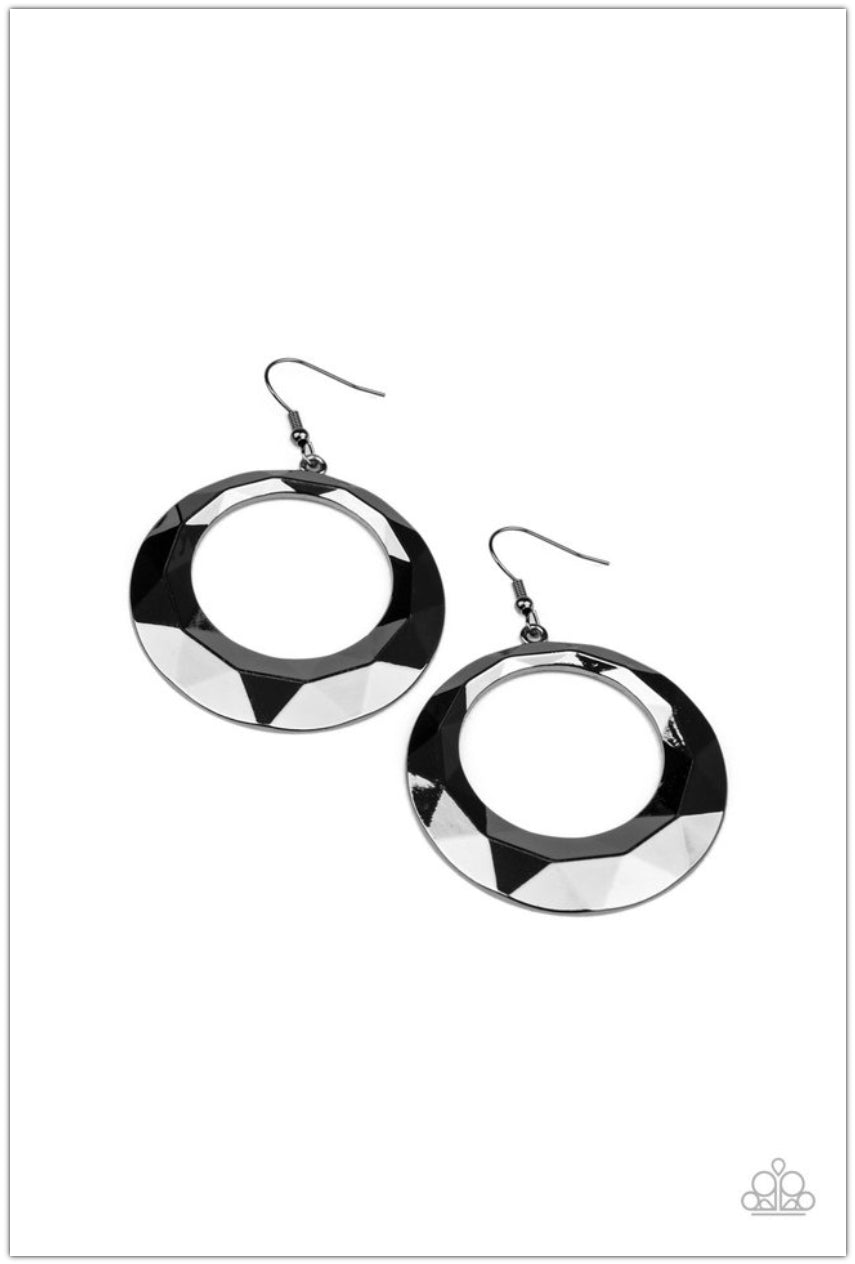 Fiercely Faceted - Black
