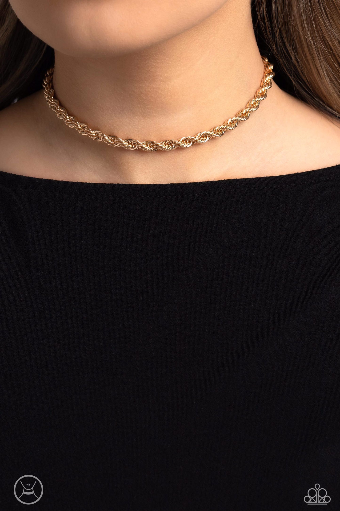 Never Lose ROPE - Gold (choker)