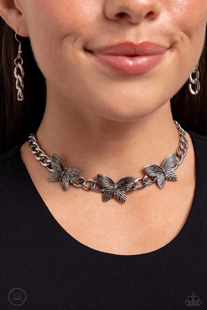 Aerial Ambition - Silver (choker)