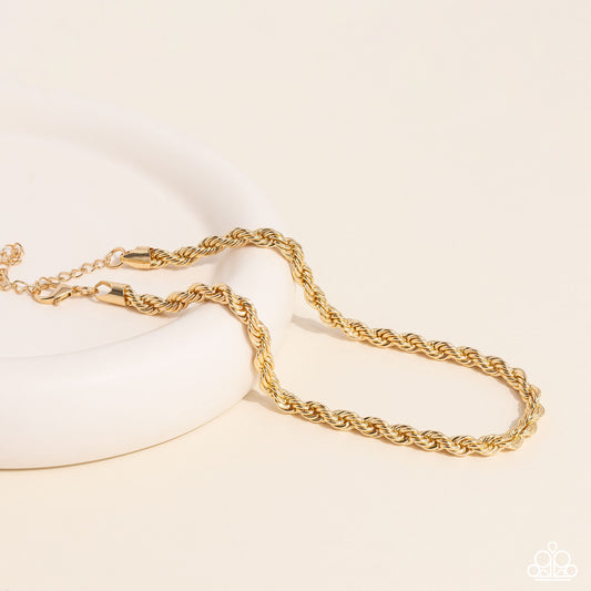 Never Lose ROPE - Gold (choker)