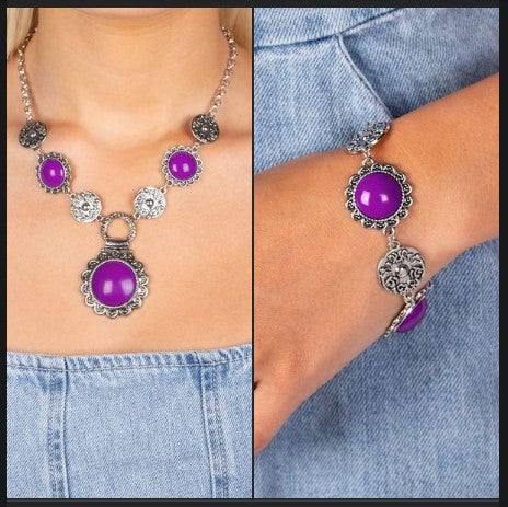 CREATE A SET:  Poppy Persuasion (Purple) & Positively Poppy (Purple)  [EACH PIECE IS SOLD SEPARATELY]