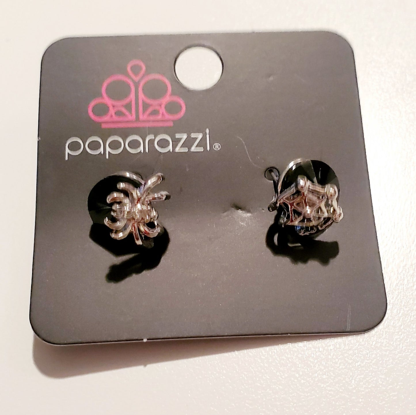 Starlet Shimmer - Spider & Web - Post Earrings