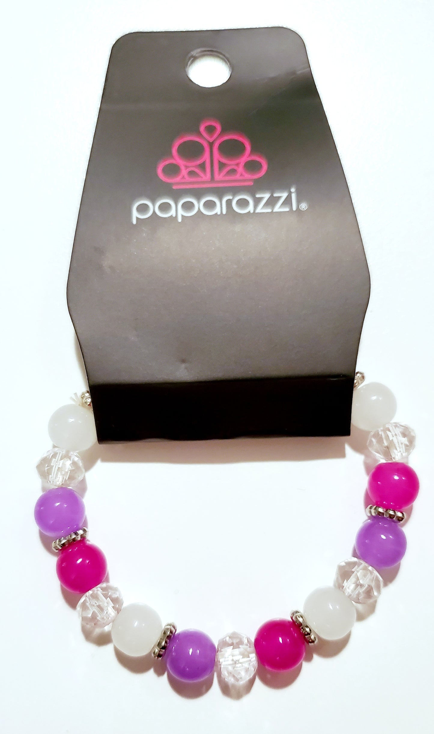 Starlet Shimmer - translucent & color beads - Bracelet