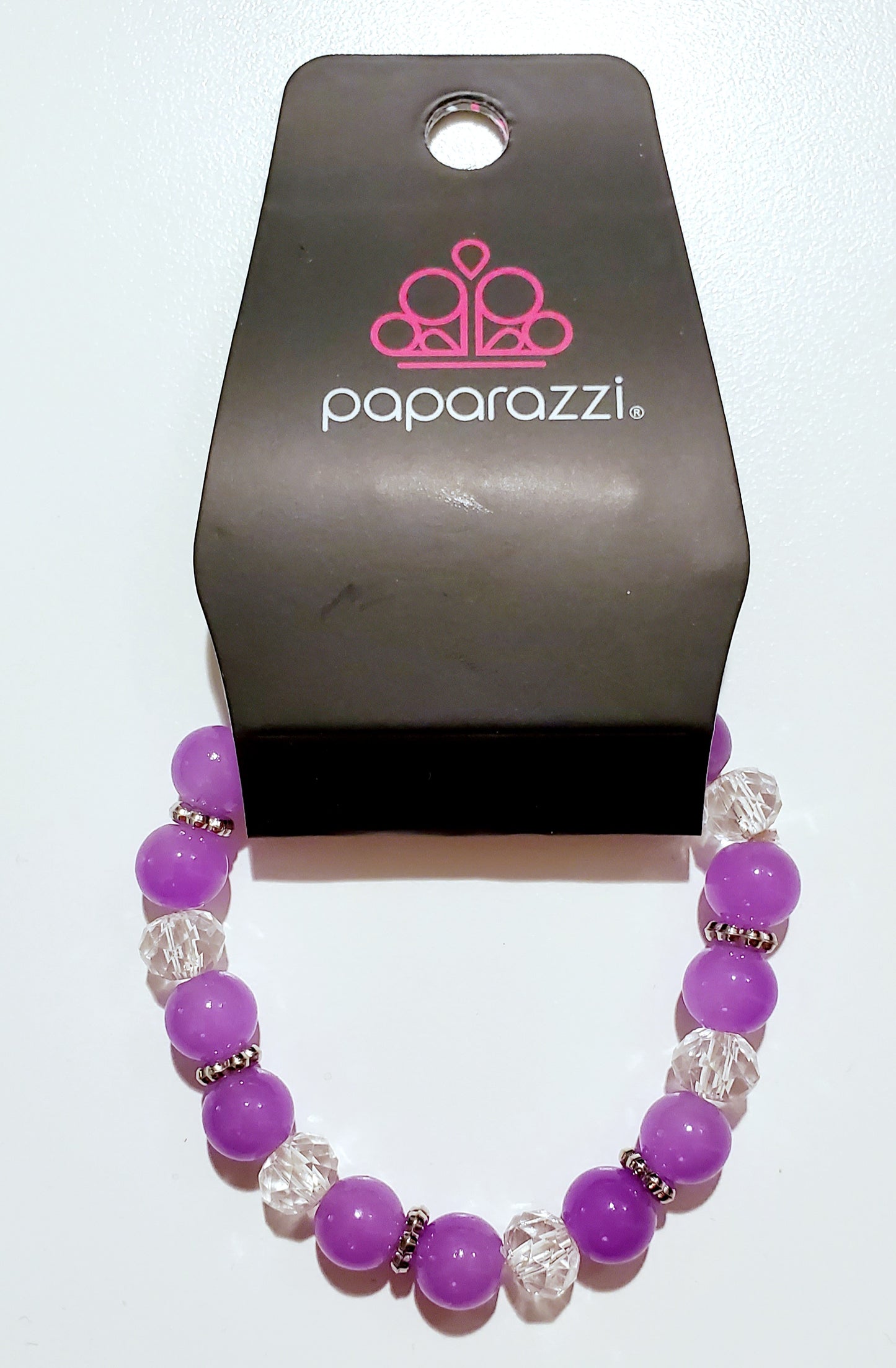 Starlet Shimmer - translucent & color beads - Bracelet