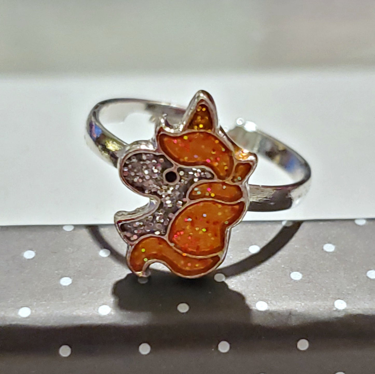 Starlet Shimmer - Unicorn Head - Ring