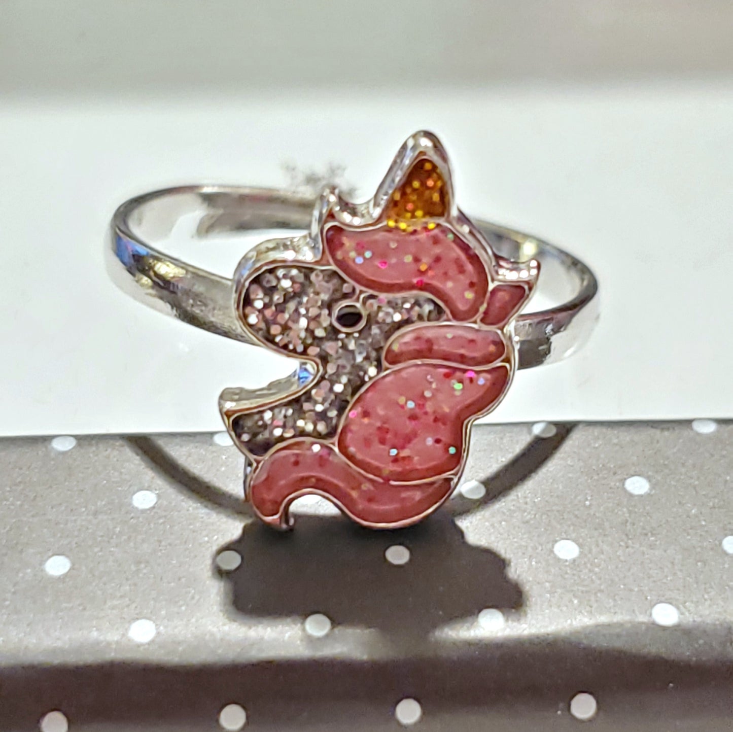 Starlet Shimmer - Unicorn Head - Ring