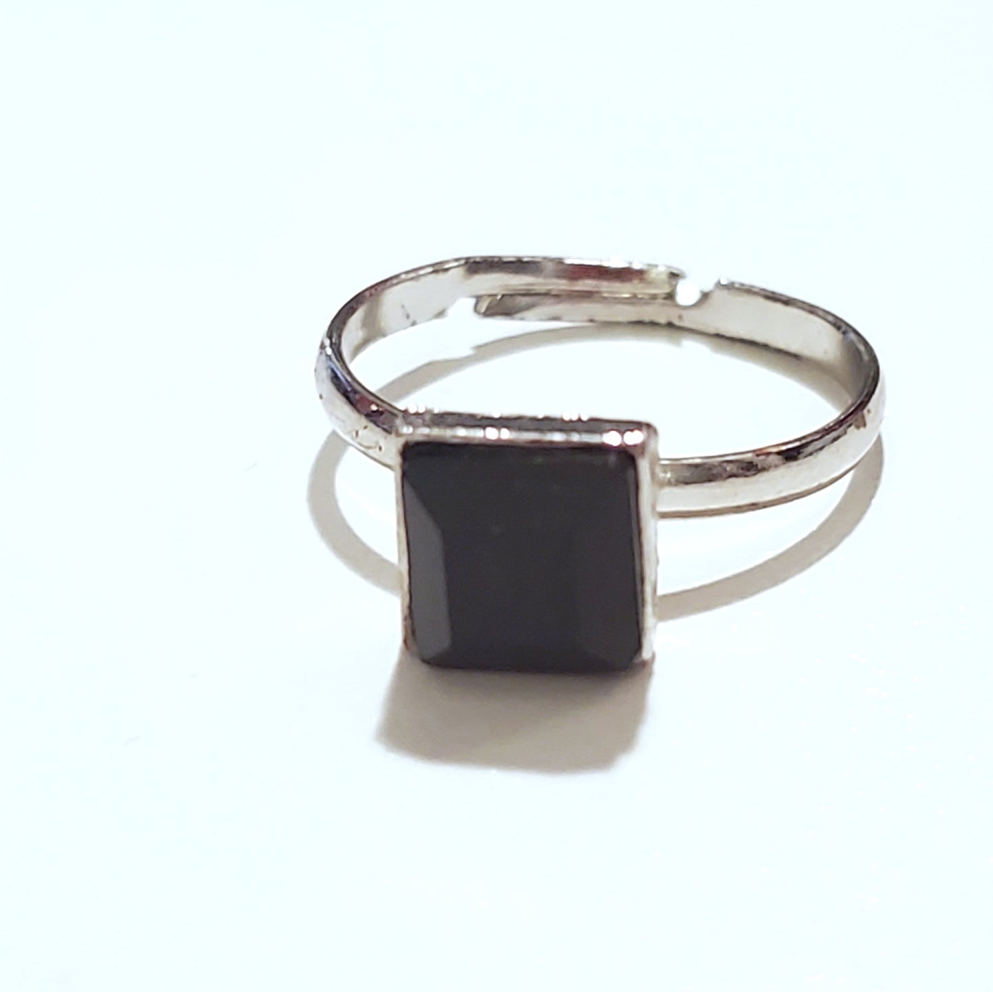 Starlet Shimmer - square cut - Ring