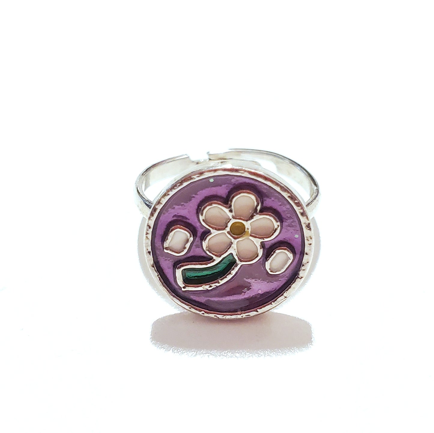 Starlet Shimmer - Whimsical Flower - Ring