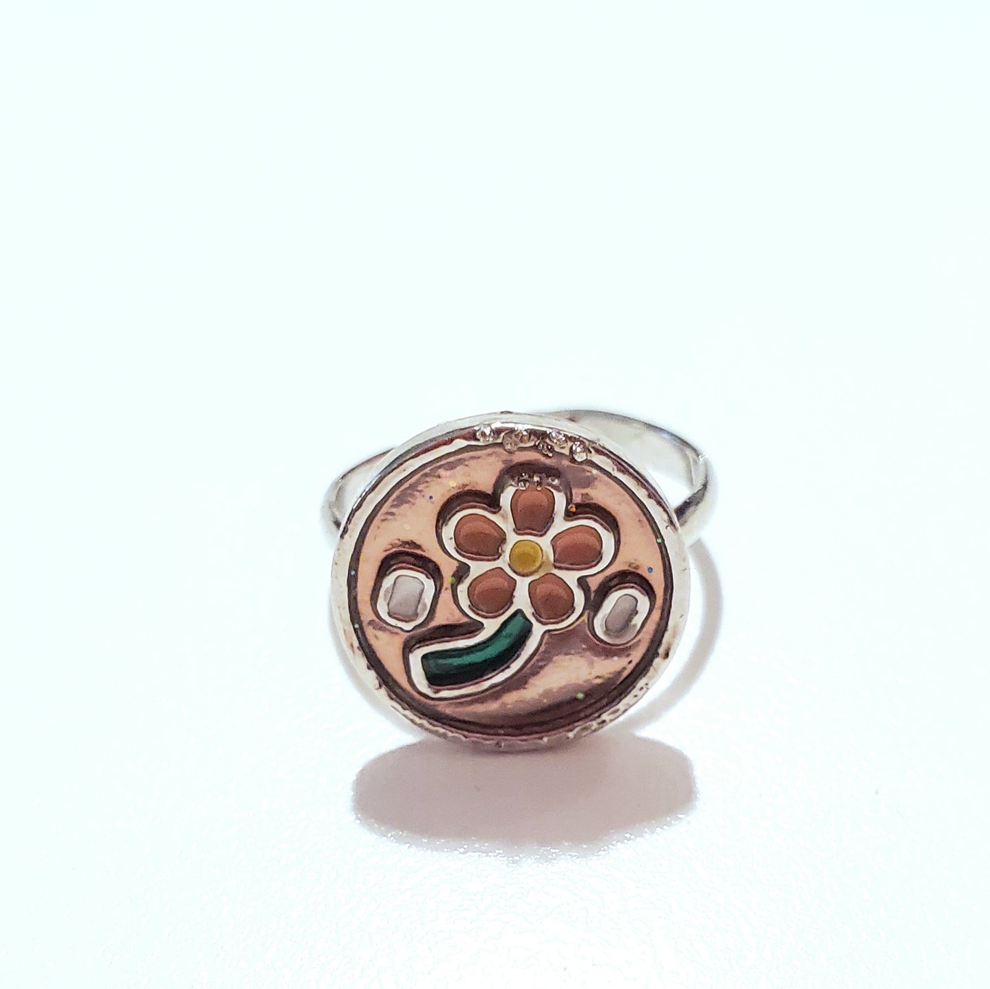 Starlet Shimmer - Whimsical Flower - Ring