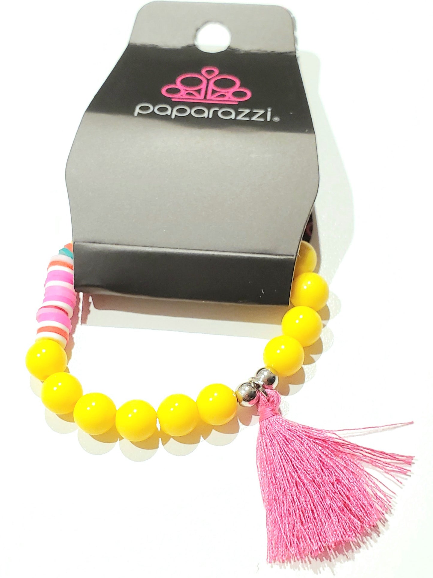 Starlet Shimmer - tassles and beads - Bracelet