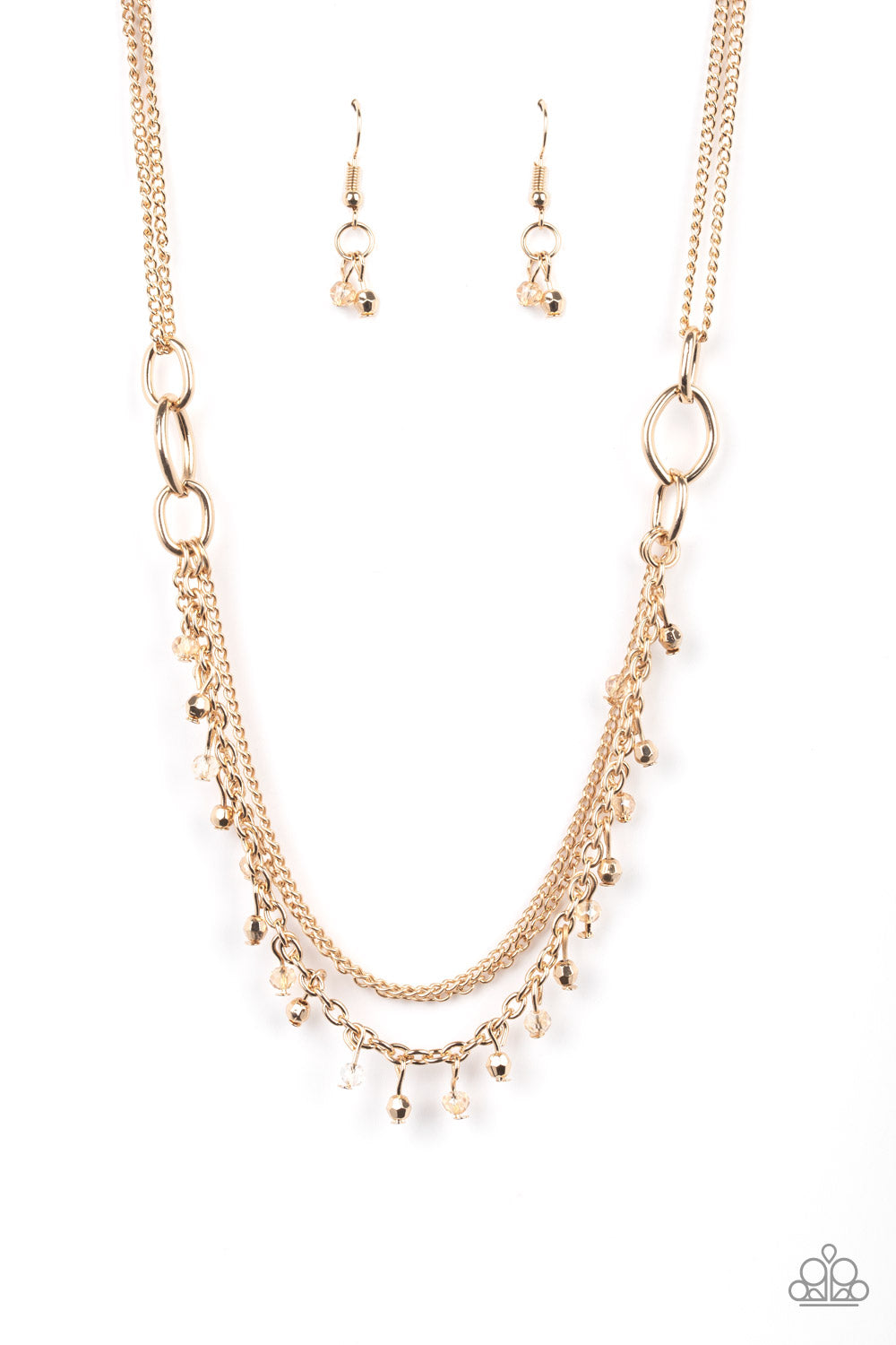 CREATE A SET:  Financially Fabulous (Necklace) and Cash Confidence (Bracelet) - Gold  [EACH PIECE IS SOLD SEPARATELY]