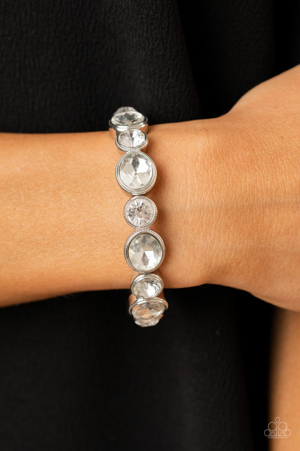 SET:  Girls Gotta Glow (Necklace) and Still Glowing Strong (Bracelet) - White