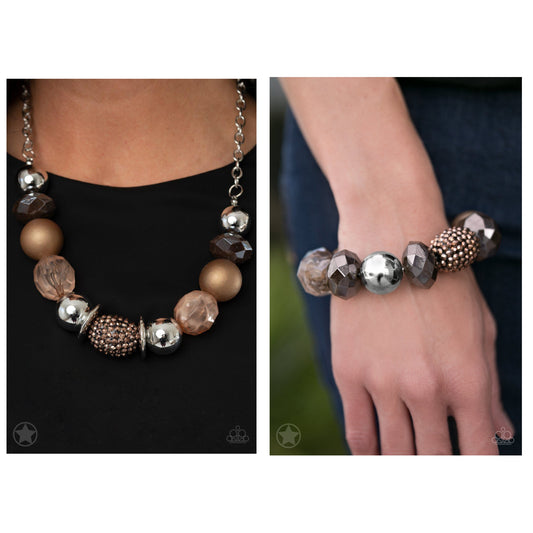 CREATE A SET - A Warm Welcome (Necklace) - All Cozied Up (Bracelet) - Copper     [EACH PIECE SOLD SEPARATELY]