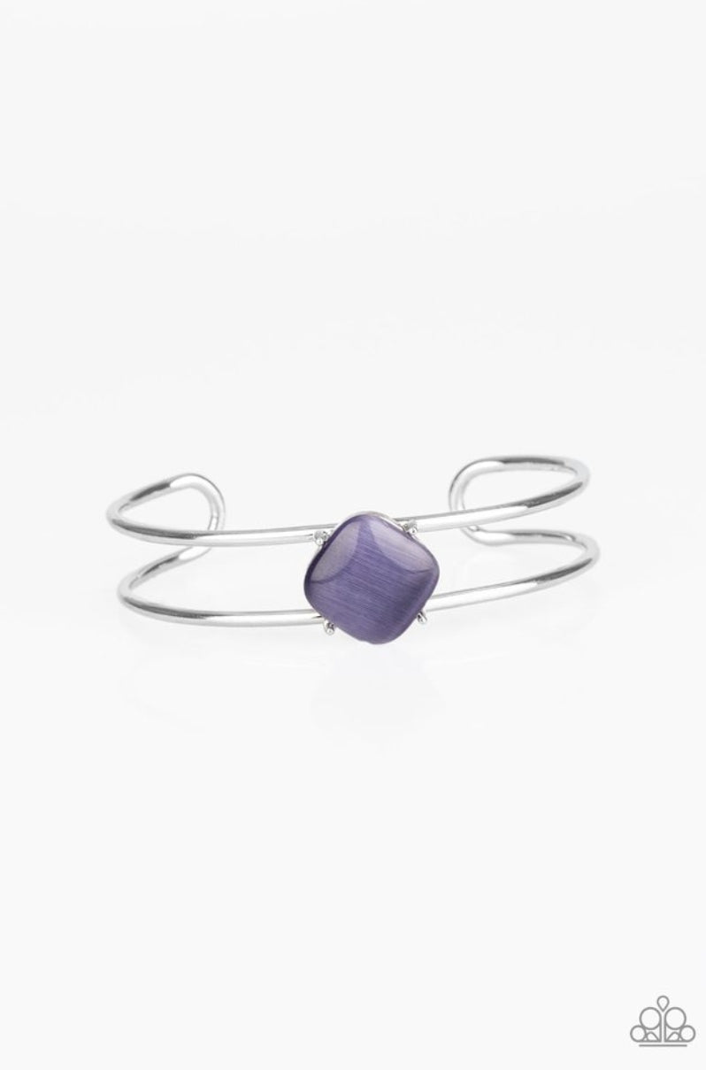 SET:  Turn Up The Glow (bracelet) and You GLOW Girl (necklace) - Purple