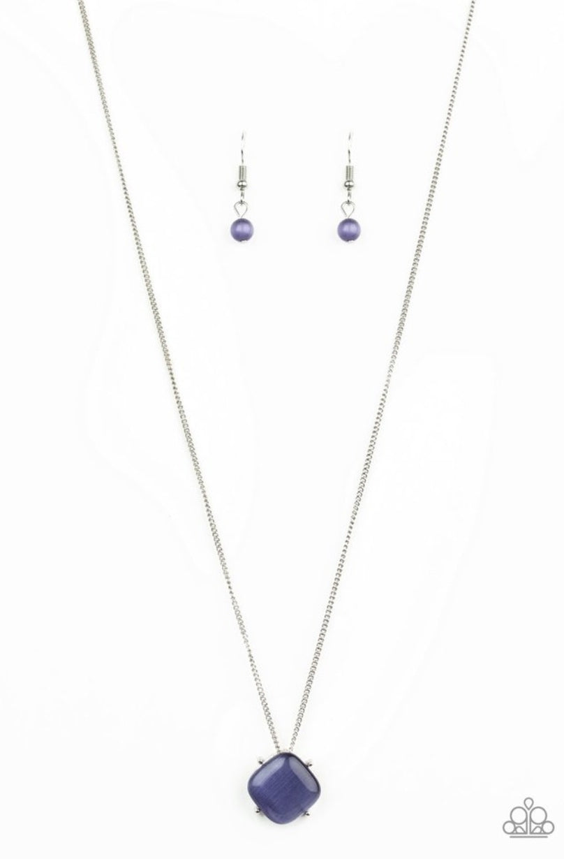 SET:  Turn Up The Glow (bracelet) and You GLOW Girl (necklace) - Purple