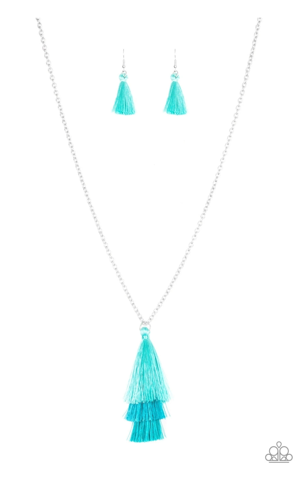 Triple The Tassel - Blue