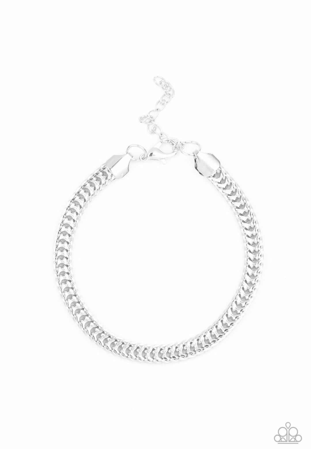 SET: Knockout King (Necklace) and One-Two Knockout (Bracelet) - Silver