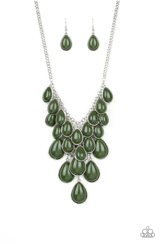 Shop 'Til You TEARDROP - Green