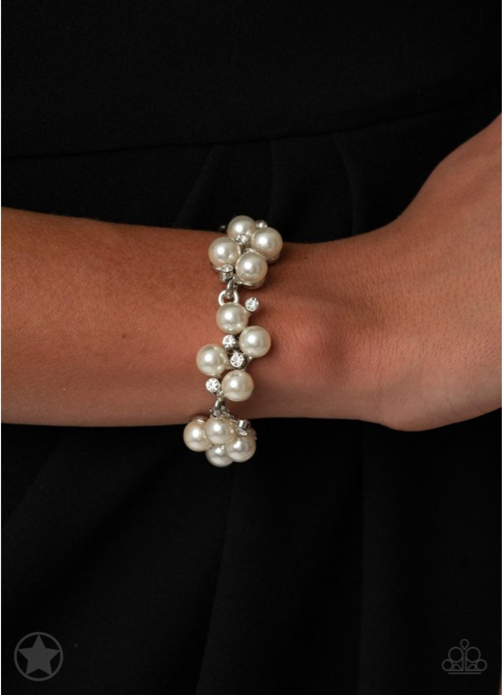SET:  I Do ( bracelet) or  Love Story (necklace) - White   [EACH PIECE SOLD SEPARATELY]